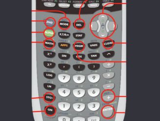 Ti84+ Buttons