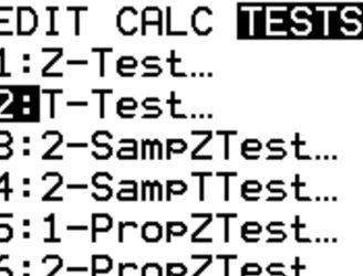 ti84 test